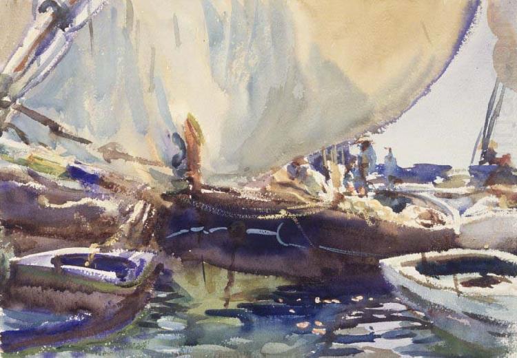John Singer Sargent Melon Boats china oil painting image